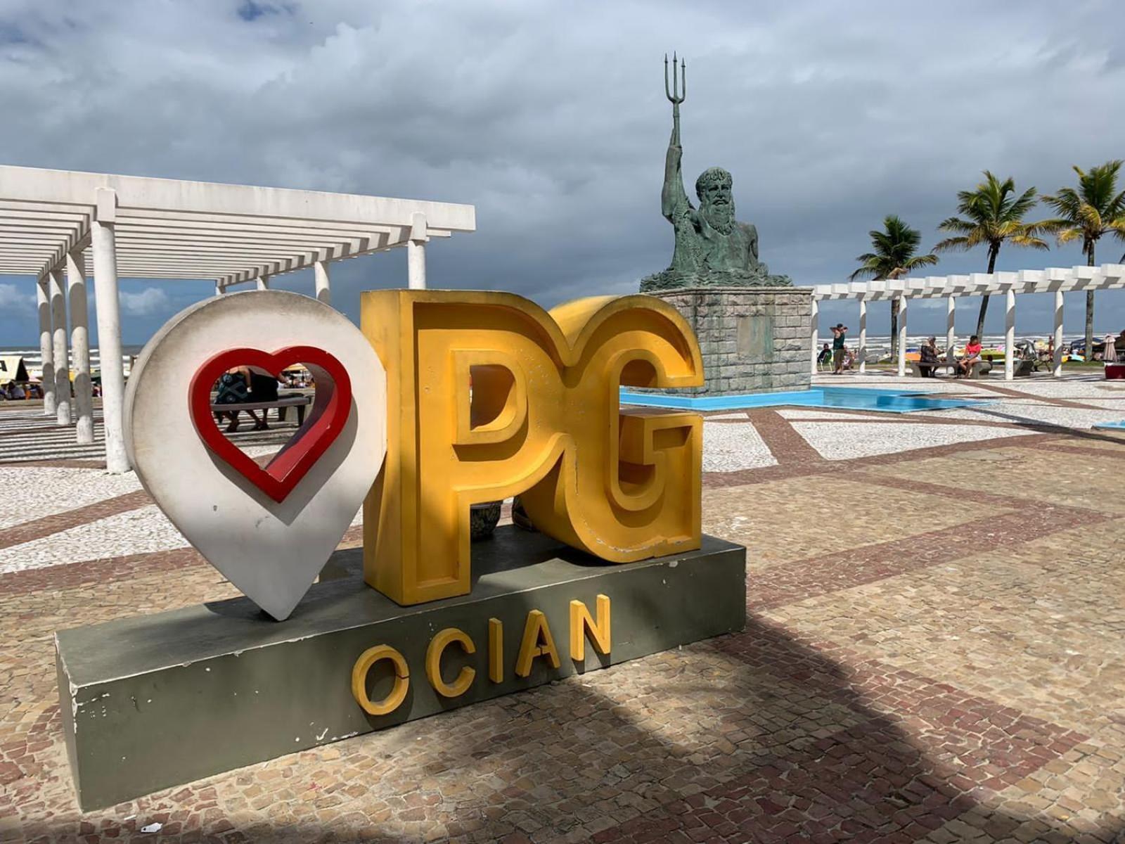 Apartamento Frente Ao Mar Com Varanda E Piscina Praia Grande Dış mekan fotoğraf