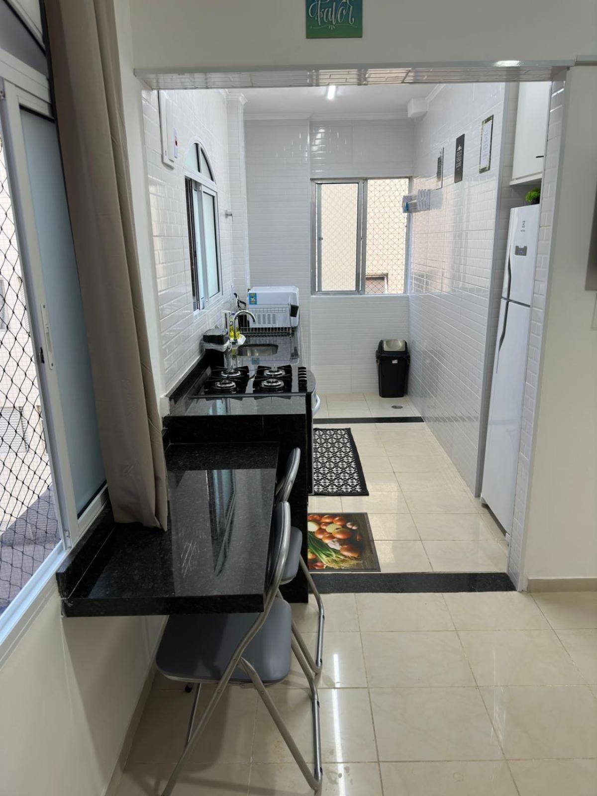 Apartamento Frente Ao Mar Com Varanda E Piscina Praia Grande Dış mekan fotoğraf