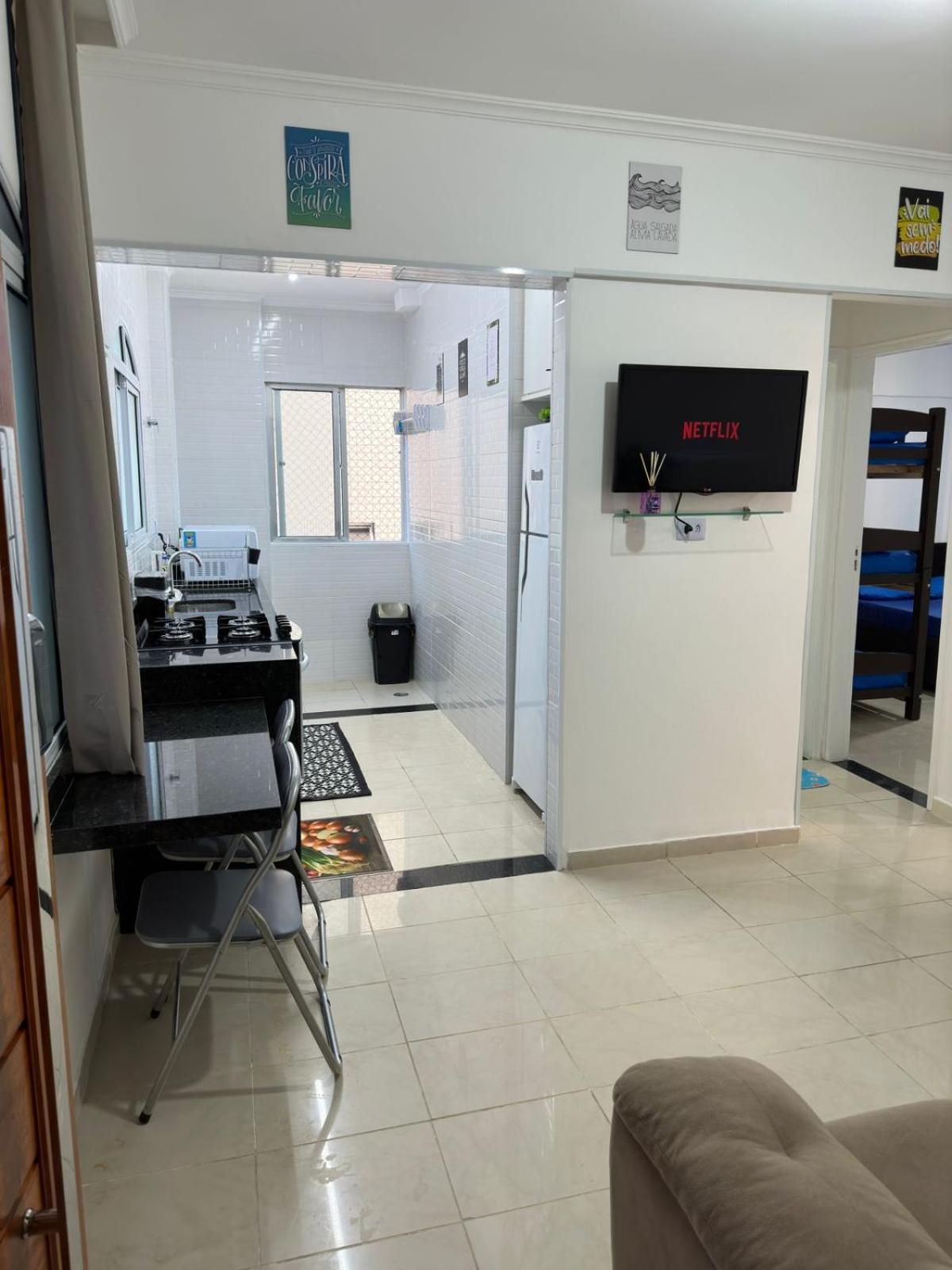 Apartamento Frente Ao Mar Com Varanda E Piscina Praia Grande Dış mekan fotoğraf